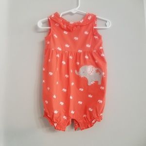 Just One You by Carter's Elephant Romper